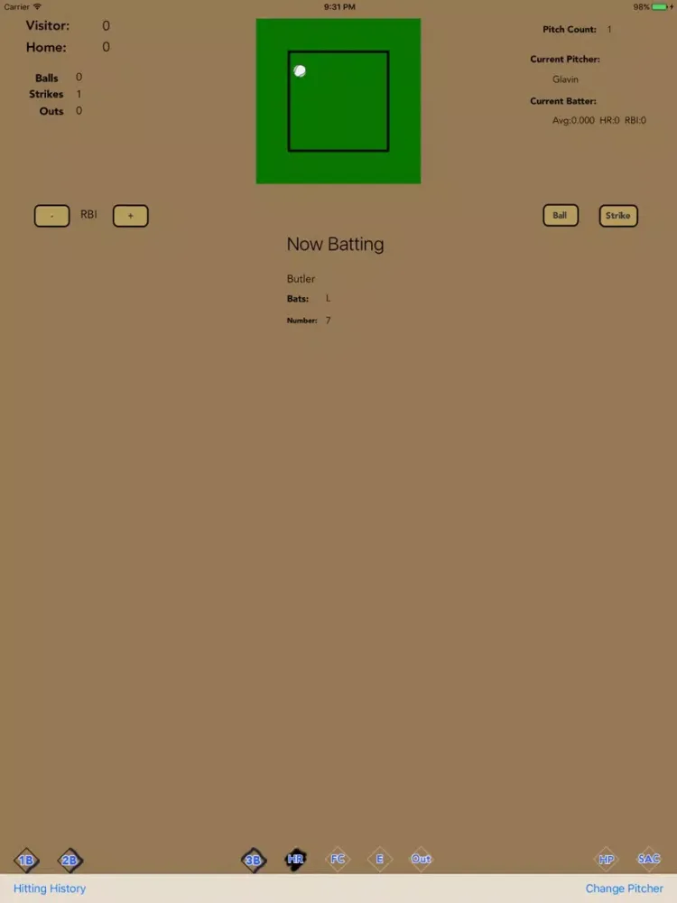 Capturas de pantalla de Baseball Score Plus iPad 