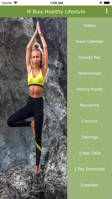Ảnh chụp màn hình của M Buis Healthy Lifestyle