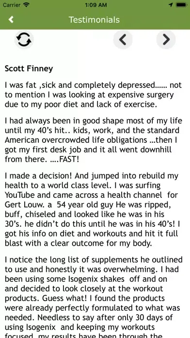 Ảnh chụp màn hình của M Buis Healthy Lifestyle