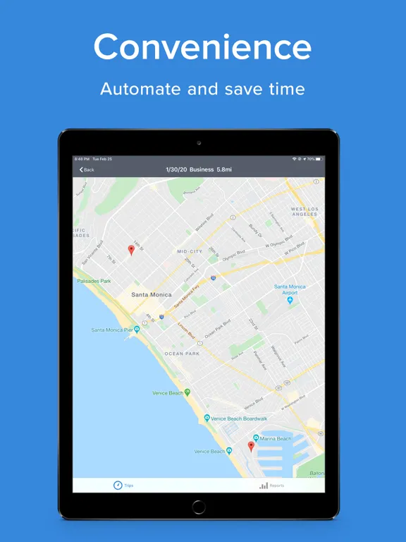 Captures d'écran de mLog Mileage Tracker - mBurse iPad 