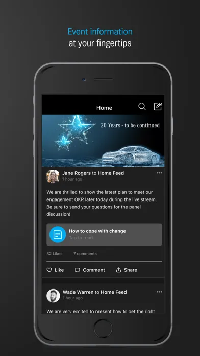 Screenshot di Mercedes-Benz Event
