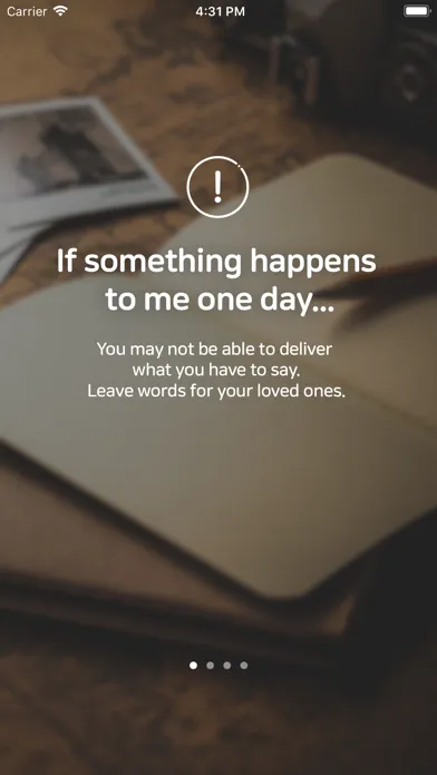 Capturas de pantalla de 7 : What if something happens