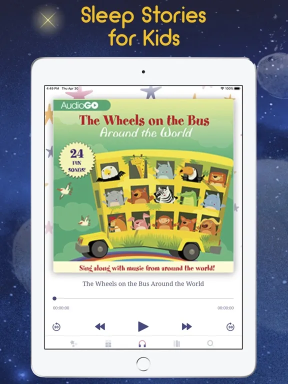 Ảnh chụp màn hình của Fairy Tales & Bedtime Stories iPad 