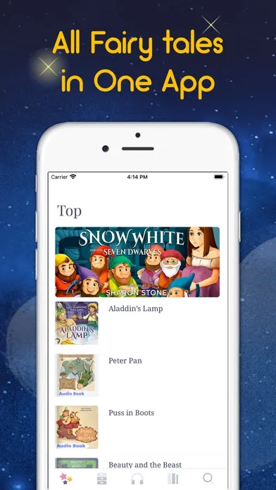 Ảnh chụp màn hình của Fairy Tales & Bedtime Stories