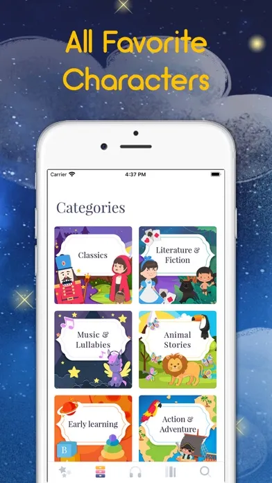 Ảnh chụp màn hình của Fairy Tales & Bedtime Stories