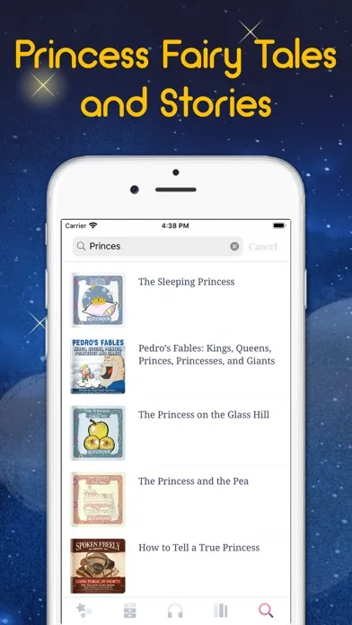 Ảnh chụp màn hình của Fairy Tales & Bedtime Stories