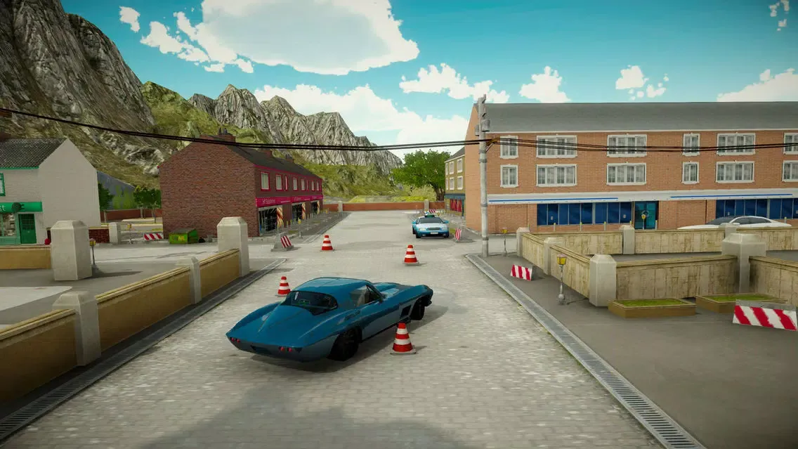 Classic Car Driving & Parking スクリーンショット