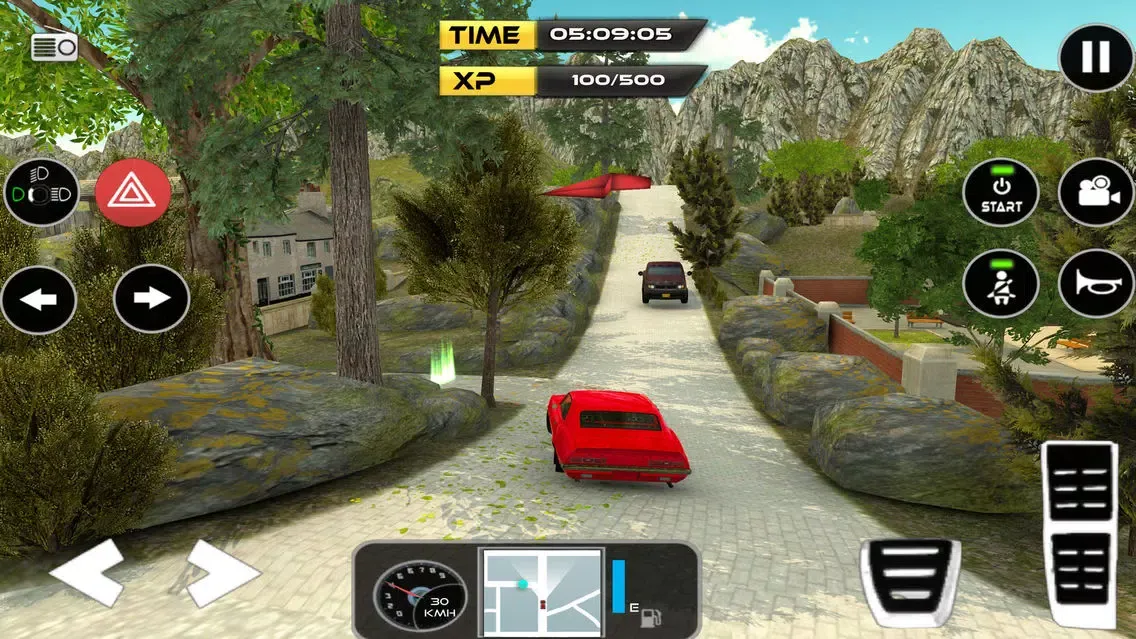 Classic Car Driving & Parking スクリーンショット