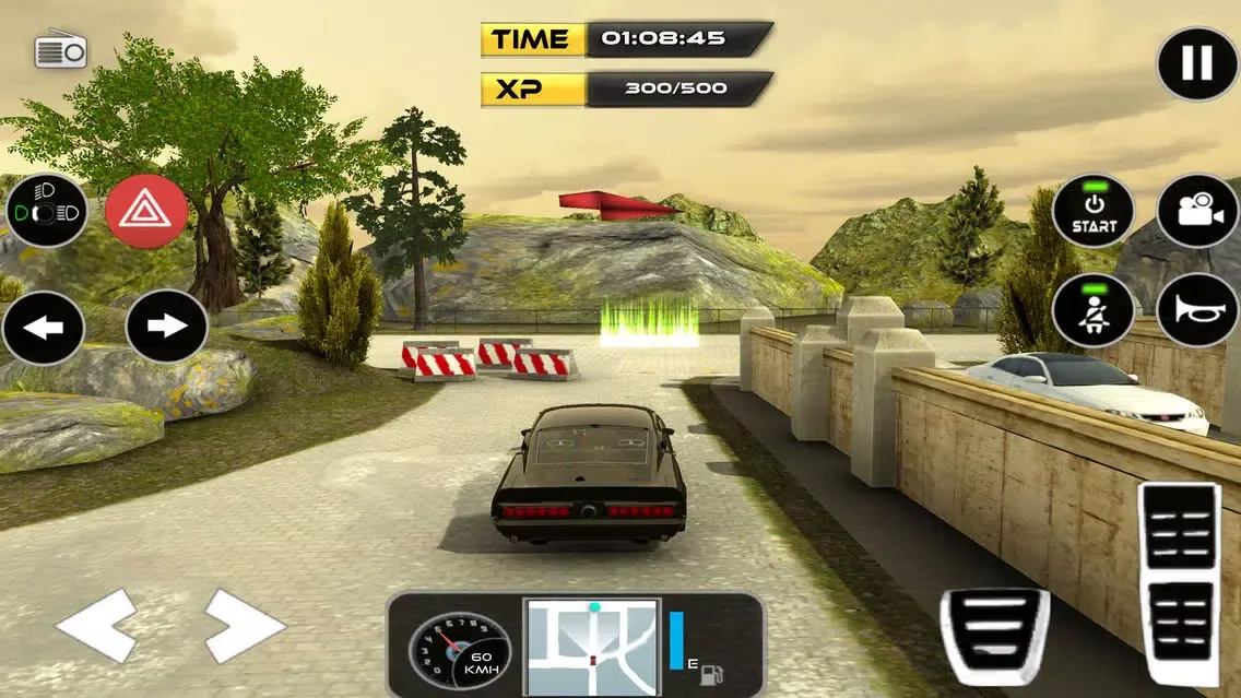 Classic Car Driving & Parking スクリーンショット