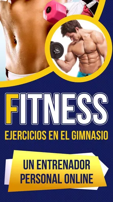 Ảnh chụp màn hình của Ejercicios en el gimnasio