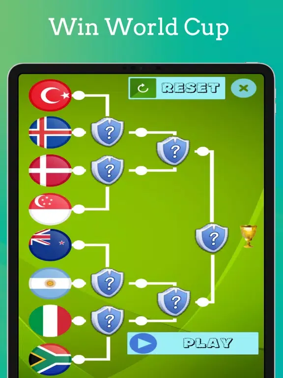 Finger Soccer League iPad  Screenshots