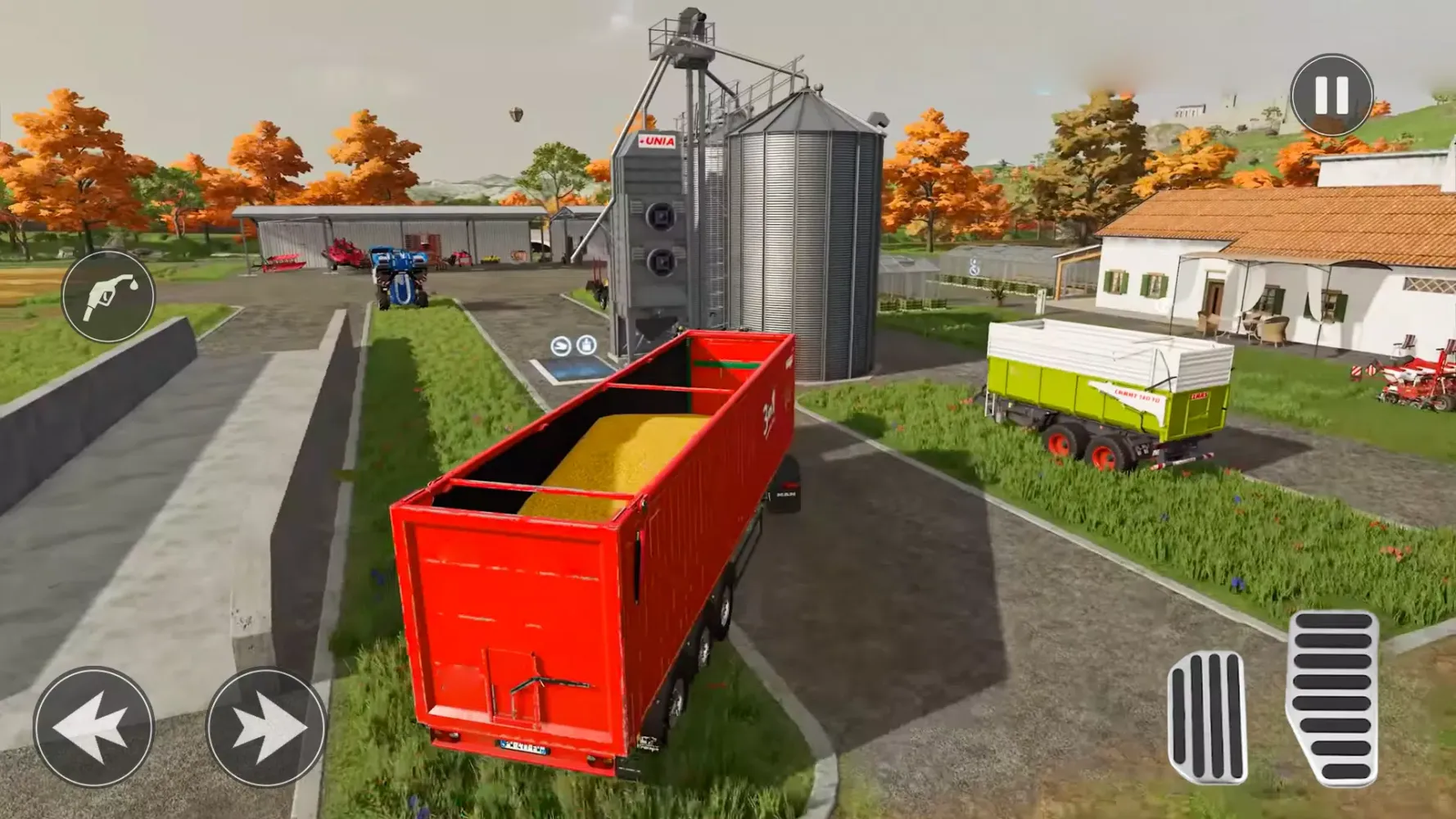Real Farm Tractor Trailer Game应用截图