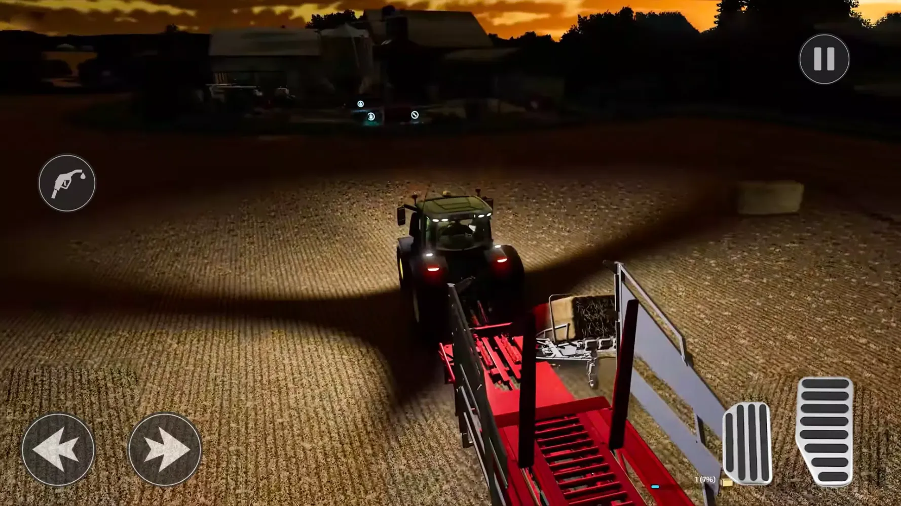 Real Farm Tractor Trailer Game应用截图
