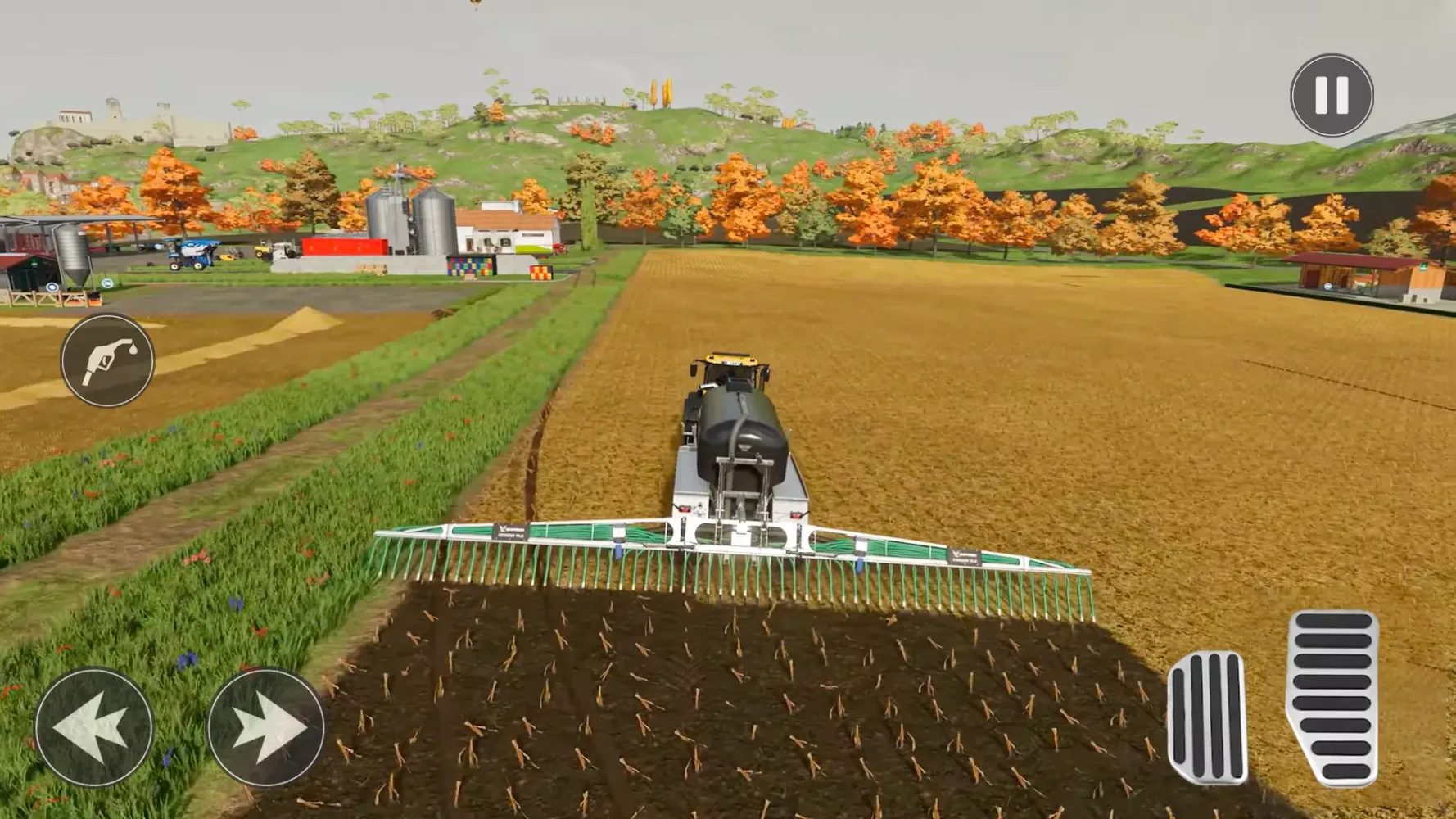 Real Farm Tractor Trailer Game应用截图