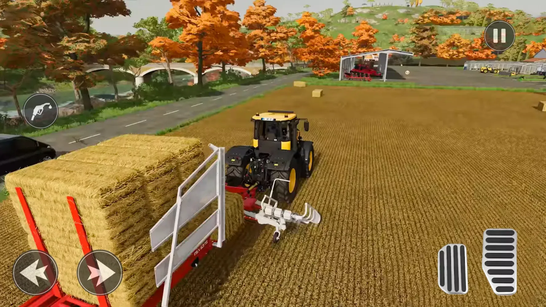 Real Farm Tractor Trailer Game应用截图