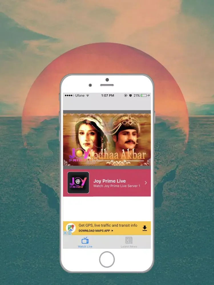 Joy Prime Live iPad  स्क्रीनशॉट