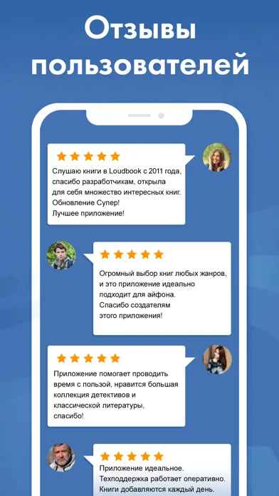 Аудиокниги Слушай в Loudbook Screenshots