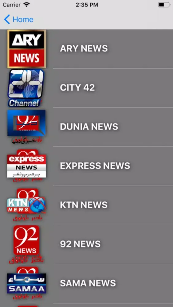 Pakistani News Channels应用截图