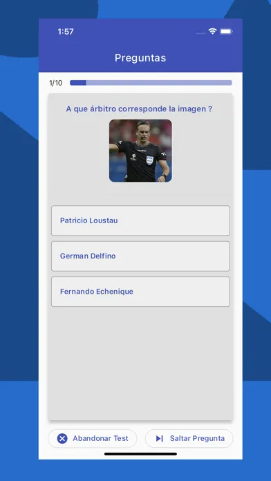 Zrzuty ekranu Quiz Futbol Argentino