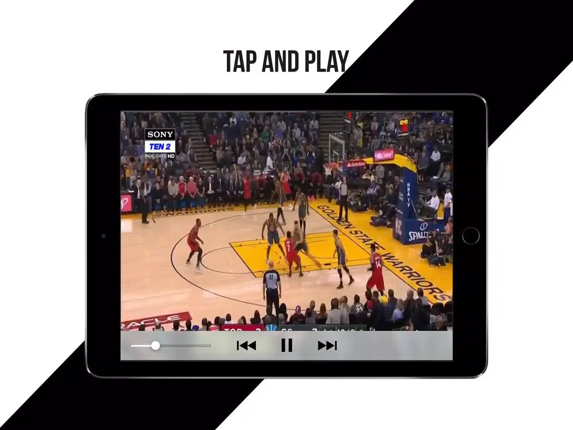 Screenshot di TEN Sports Live iPad 