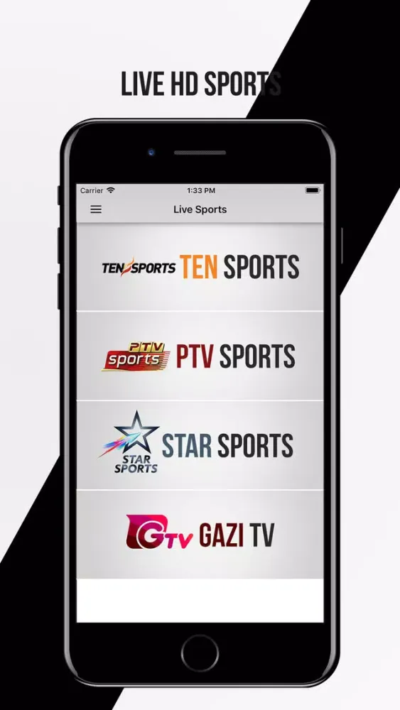 Screenshot di TEN Sports Live