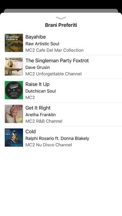 MC2 Radio Screenshots