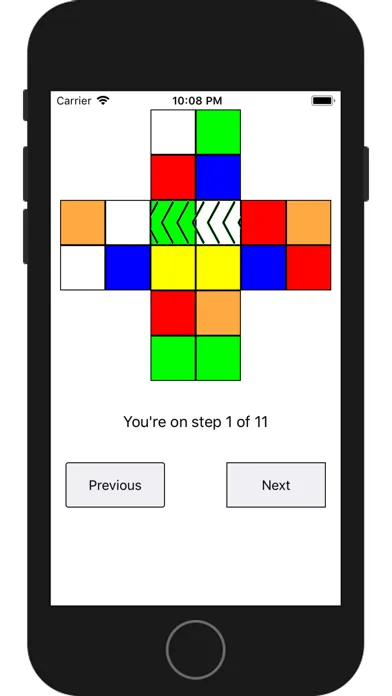 Screenshot di Pocket Cube Solver
