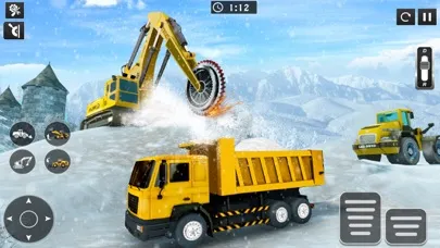 Snow Excavator Crane Simulator スクリーンショット