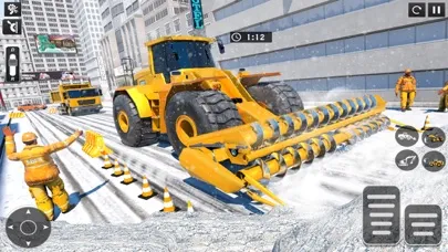 Snow Excavator Crane Simulator スクリーンショット
