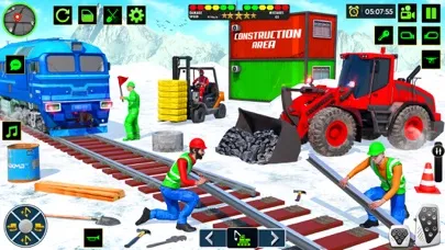 Snow Excavator Crane Simulator スクリーンショット