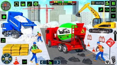 Snow Excavator Crane Simulator スクリーンショット