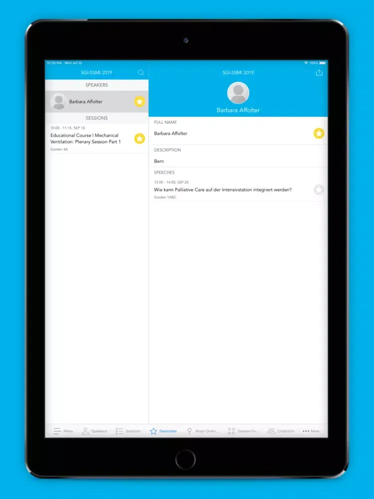 SGI SGInf 2019 iPad  Screenshots