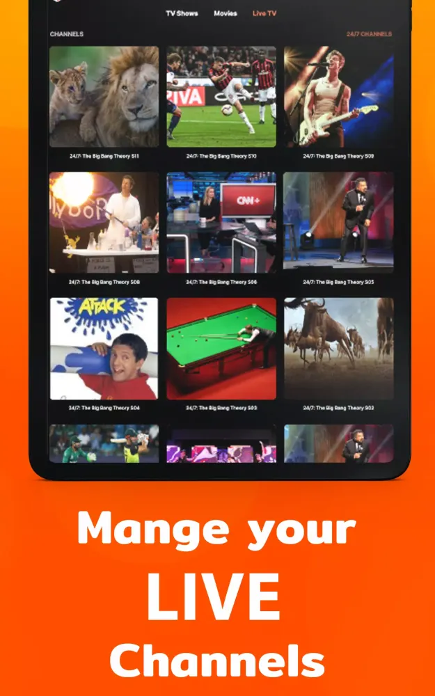 Xtream IPTV Screenshots