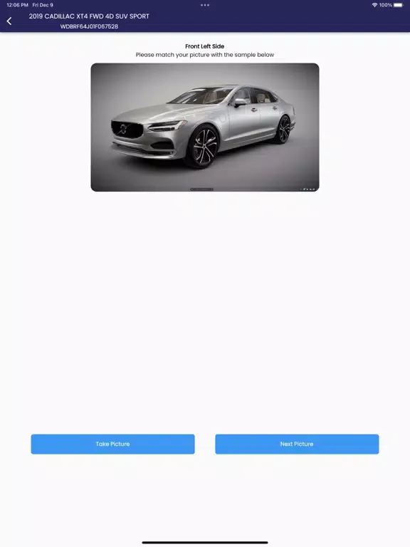 Captures d'écran de MyCar Self Inspection iPad 