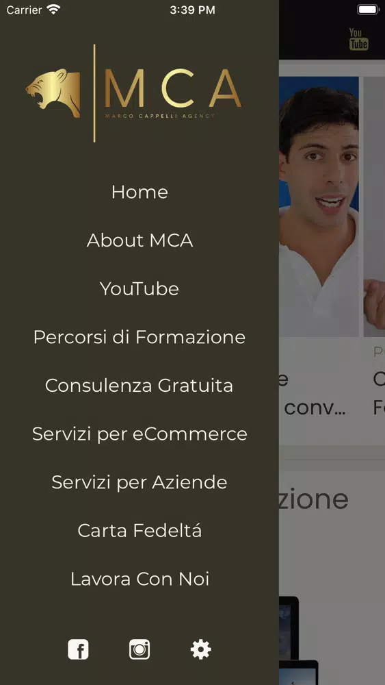 Tangkapan layar MCA - Marco Cappelli Agency