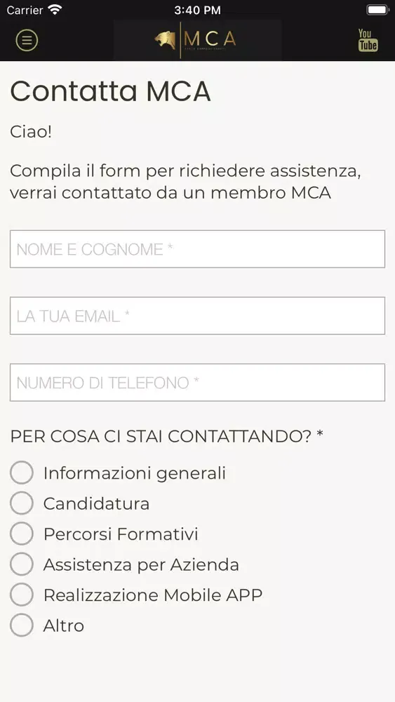 MCA - Marco Cappelli Agency应用截图