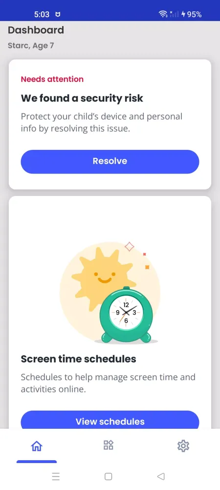 Скриншоты Parental Controls – Companion
