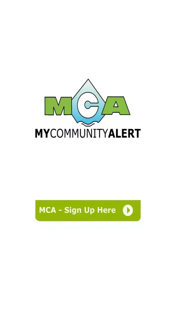Screenshot di My Community Alert (MCAlert)