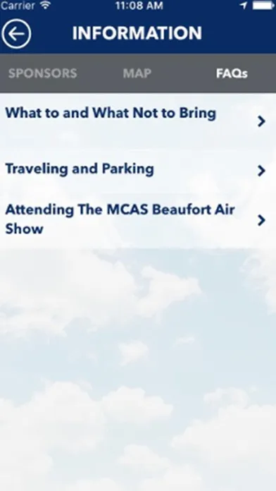 MCAS Beaufort SC Airshow应用截图
