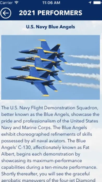 MCAS Beaufort SC Airshow应用截图