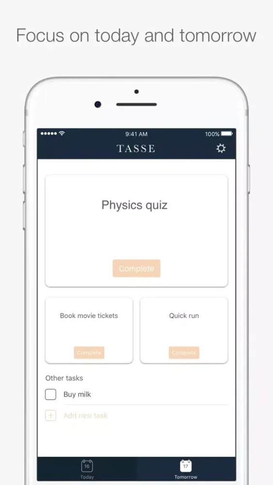 Tasse: Daily To-Do List应用截图