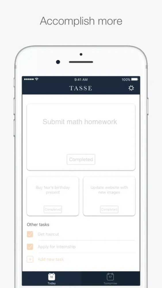 Tasse: Daily To-Do List应用截图