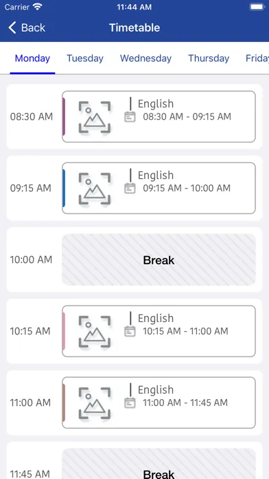 Tangkapan skrin JRS Parent Portal