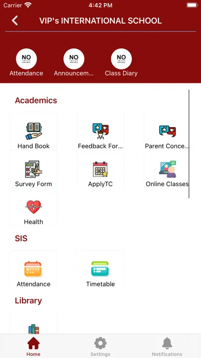 VIP's Parent Portal应用截图
