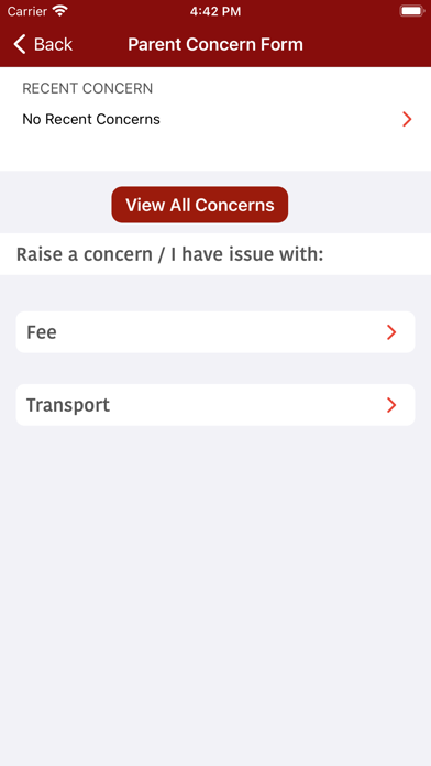 VIP's Parent Portal Screenshots