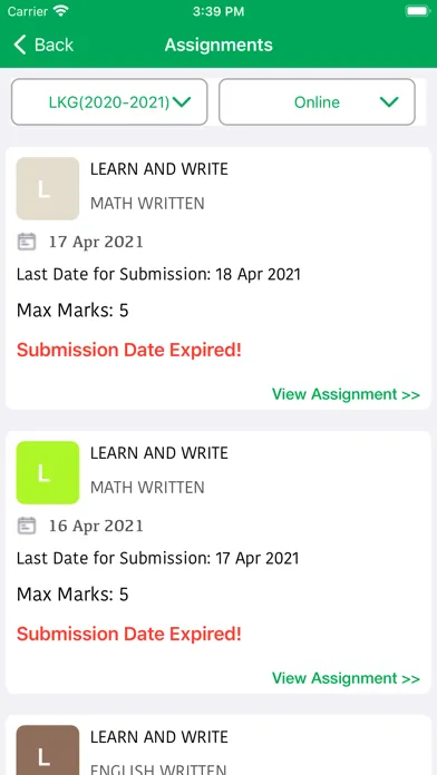 HIS Group of Schools Screenshots