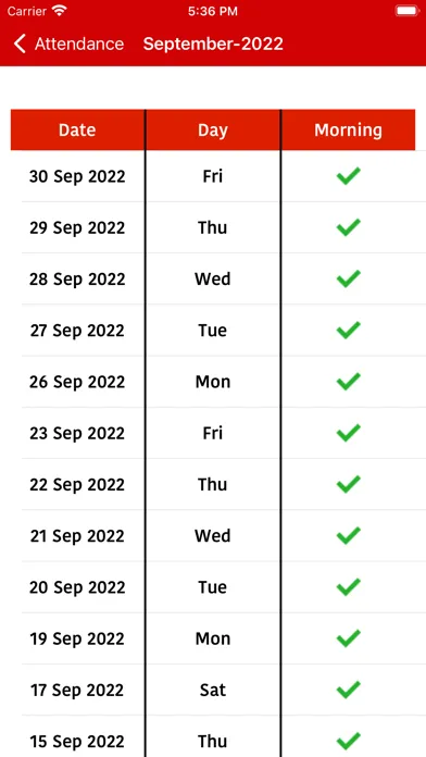 IJHS Parent Portal Screenshots