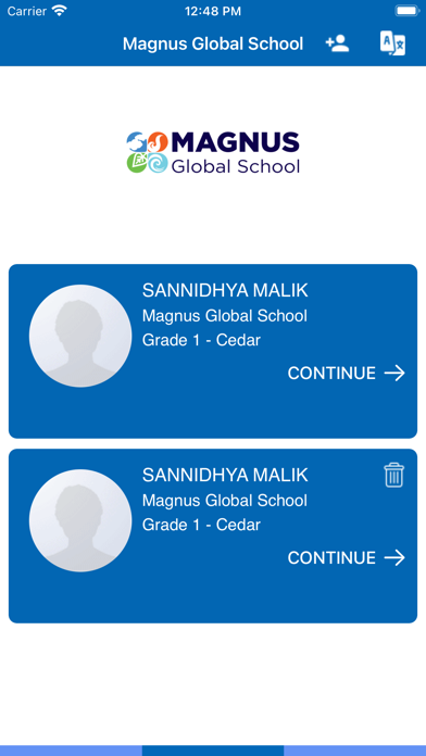 Tangkapan layar Magnus Global School