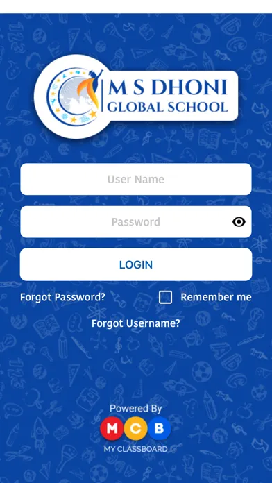 Capturas de tela do MS Dhoni Global School, Blr