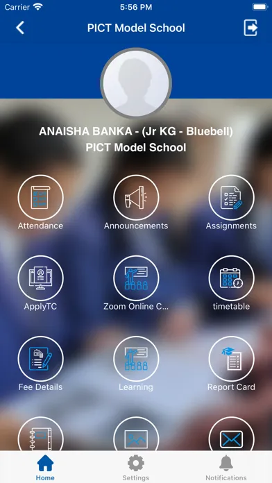 Screenshot di PICT Model School